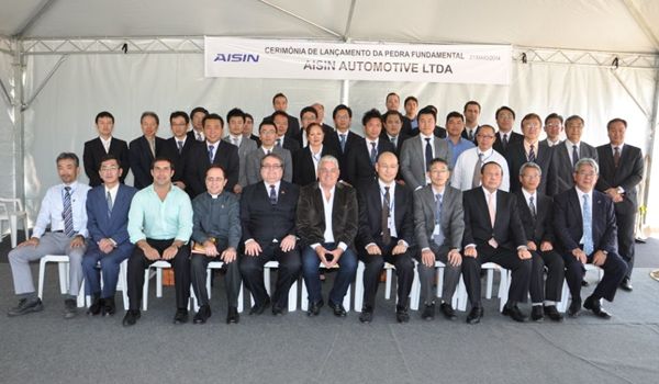 Cerimônia marca início das obras de nova empresa em Itu