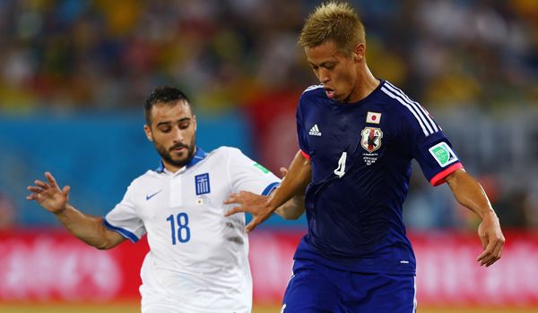 Japão empata com a Grécia e segue sem vencer na Copa do Mundo