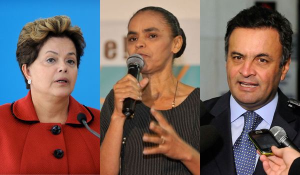 Marina Silva ultrapassa Aécio Neves em nova pesquisa do Datafolha