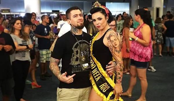 Concurso Miss Tatto Week Rio 2015 premia cabeleireira de Itu