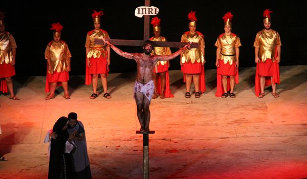 Encenação da "Paixão de Cristo