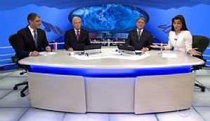 "Boa noite" histórico  do JN na tv brasileira