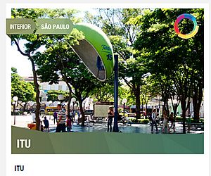 Itu é destaque em site do São Paulo Convention & Visitors Bureau