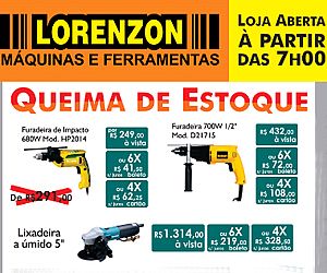 Grupo Lorenzon realiza Queima de Estoque de máquinas