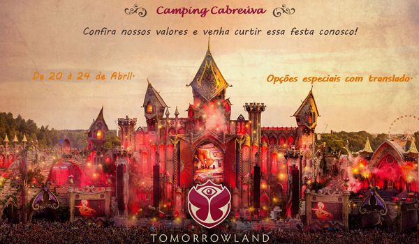 Camping Cabreúva oferece pacote de hospedagem para o Tomorrowland