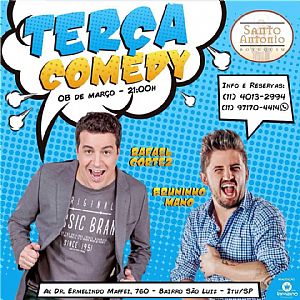 Santo Antonio Botequim terá "Terça Comedy" com Rafael Cortez