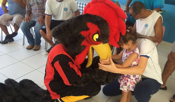 Ituano visita Escola de Cegos Santa Luzia de Itu