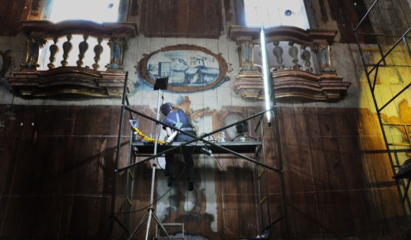 Itu é destaque nacional com as obras de restauro da Igreja Matriz