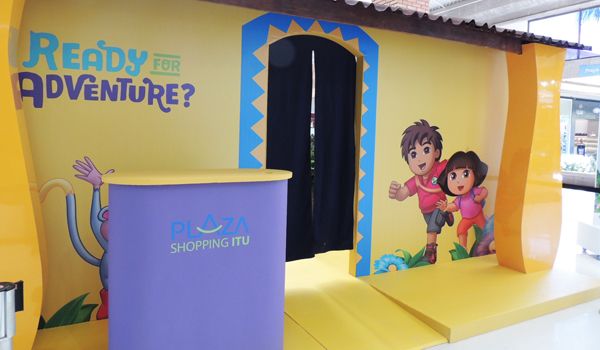 Evento "Dora, a Aventureira" é atração de férias no Plaza Shopping Itu