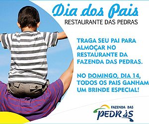 Restaurante das Pedras realiza almoço especial no Dia dos Pais