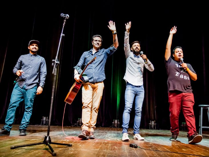 Sucesso "A Culpa é nossa, não do Cabral" se apresenta em Salto
