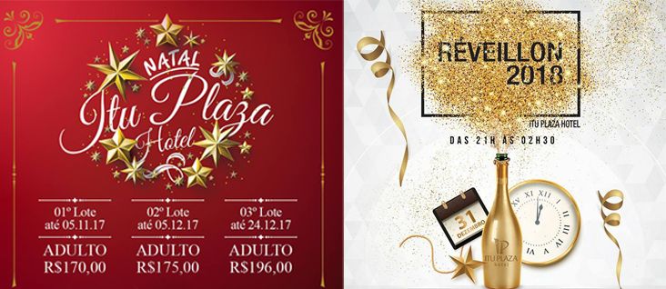 Itu Plaza Hotel inicia venda de convites para o Natal e Réveillon