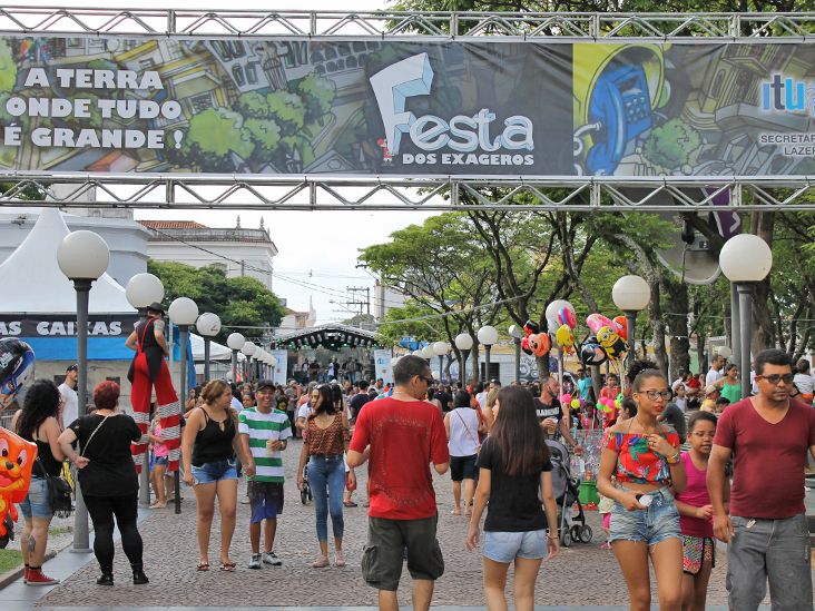 Moradores e turistas prestigiam 1ª Festa dos Exageros em Itu