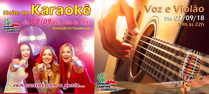Camping Cabreúva tem atrações musicais no feriado da Independência