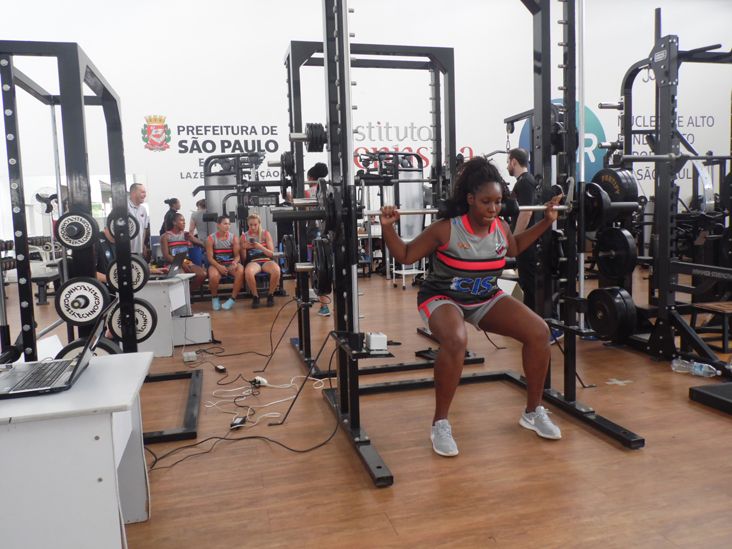 Atletas do Ituano Basquete fazem avaliação física no NAR de São Paulo