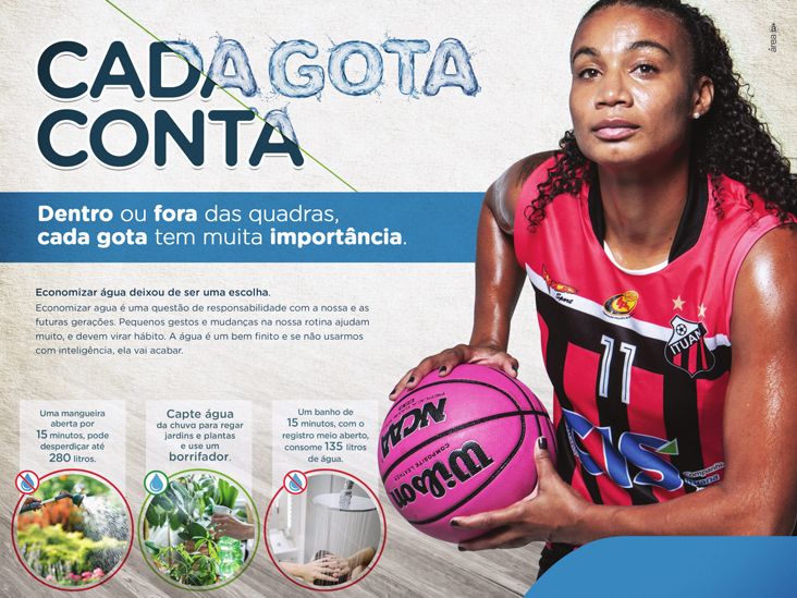 Companhia Ituana de Saneamento lança campanha "Cada Gota Conta"