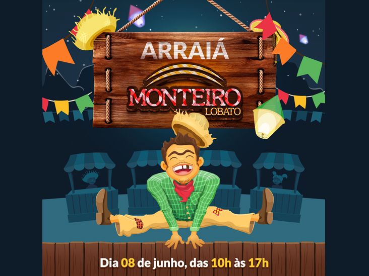 Festa Junina do Colégio Monteiro Lobato acontece neste sábado