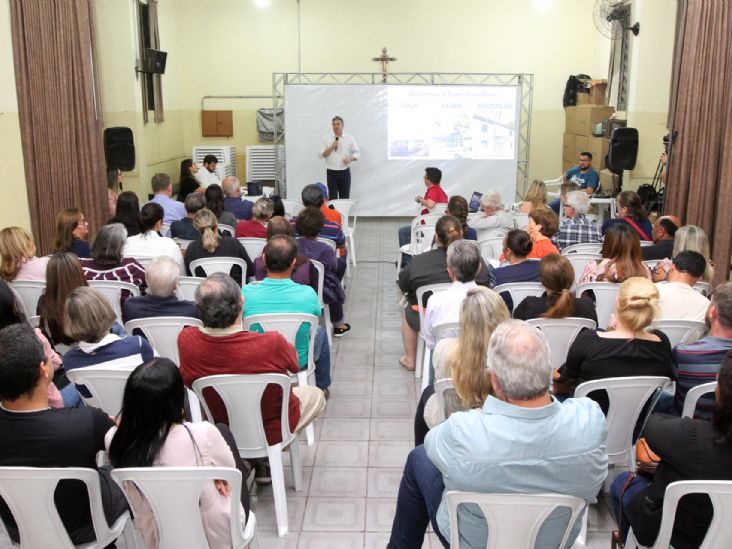 Moradores do Novo Itu e região participam de encontro com o prefeito