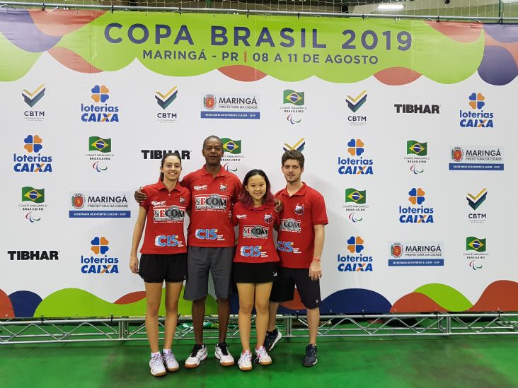 Equipe ituana participa da Copa Brasil de Tênis de Mesa