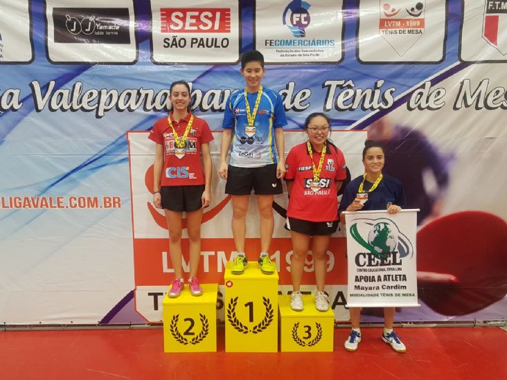 Atleta ituana conquista mais uma medalha no tênis de mesa