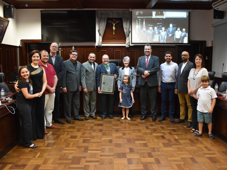 Diploma e Medalha Imperatriz Leopoldina são entregues na Câmara de Itu