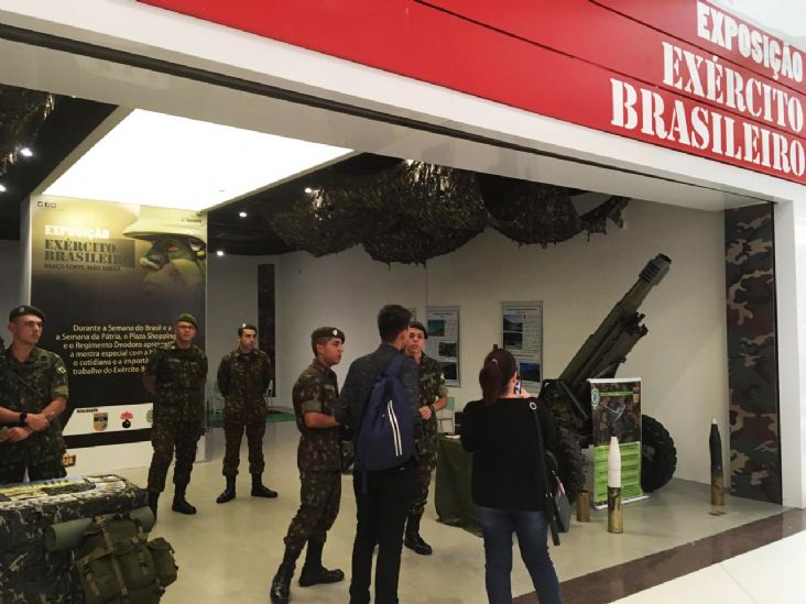 Plaza Shopping Itu recebe exposição exclusiva "Exército Brasileiro"