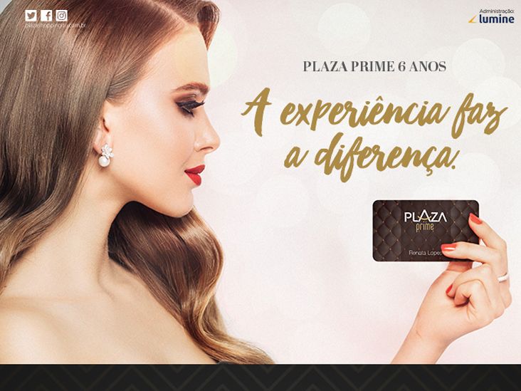 Plaza Prime comemora 6 anos com pontos em dobro