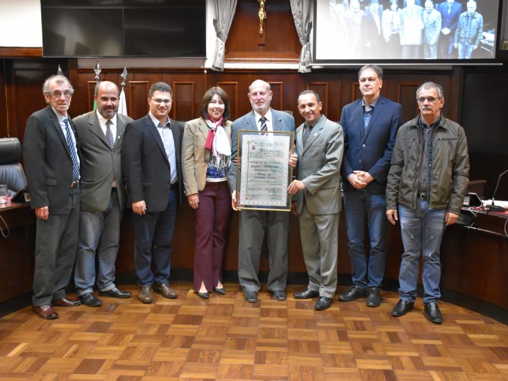 Alberto Pacheco Fay recebe Cidadania Ituana