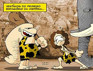 Vest�gios do Primeiro Estagi�rio da Hist�ria