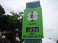 Relógio Gigante foi inaugurado em Itu