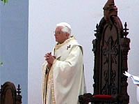 Roma Brasileira acompanhou a visita de Bento XVI